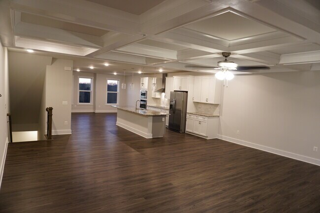 3rd (Bottom) Floor Open Kitchen / Living - 5325 Old Main St