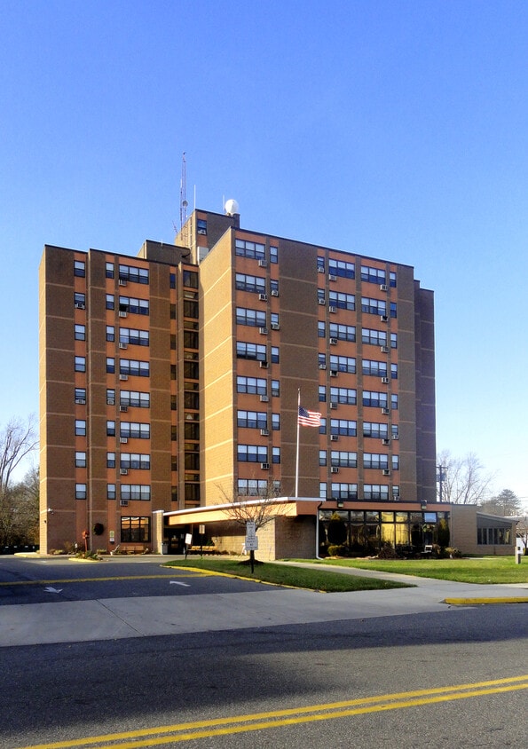 From the southeast - Penn Towers