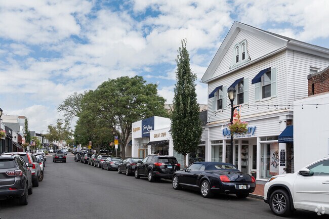 Main Street in Westport turns into a canvas for chalk artists each summer.