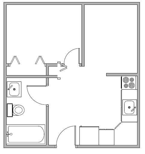 1HAB/1BA - Gabriel Tower