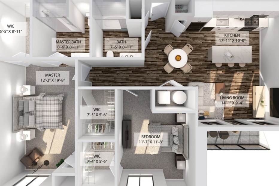 The Avenue District Apartments – Phase II - Floor Plan G