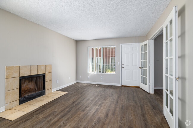 The Roma 2BR, 1BA - 840SF - Living Room - Toscana