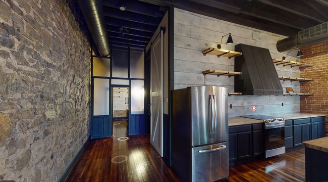 Bathroom and bedroom - 112 E 6th St