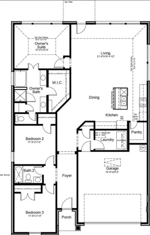 2036 Atlantic Ave, Anna, TX 75409 House Rental in Anna, TX