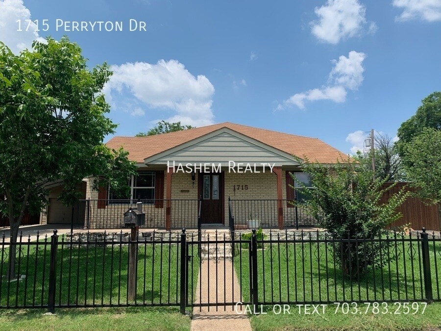 1715 Perryton Dr, Dallas, TX 75224 House Rental in Dallas, TX