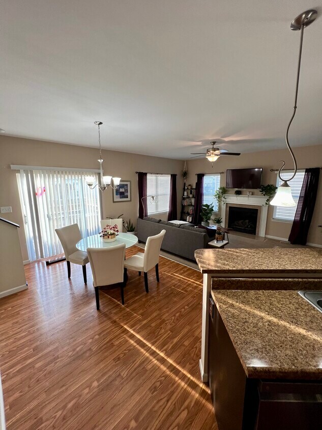 Open Kitchen, Dining, Living Room - 105 Shire Dr