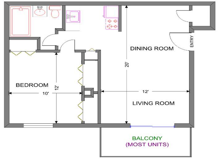 Valley Park Apartments – 1 Bed 1Bath