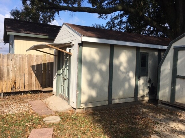 Additional Storage Shed - wired - 203 Gerald Dr