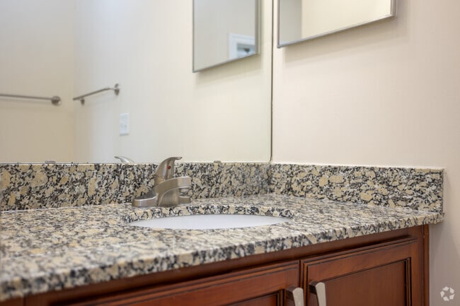 The York - 1BR,1BA - 841SF - Bathroom - Palisades of Lincolnton