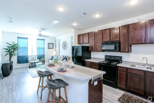 Kitchen/Dining Area - The Cove Apartments