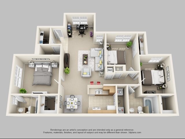 Brooke Commons Apartments Orlando Fl Three Bedroom Two Bath Brooke Commons