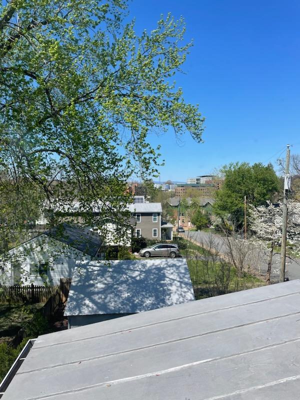 View from sun/dining room - 601 Avon St