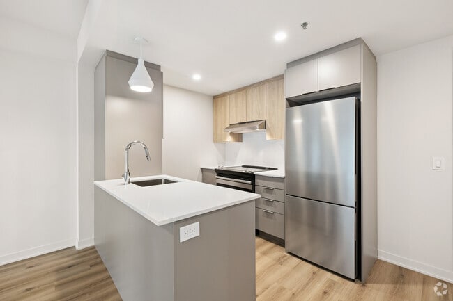2 chambres, 2 salles de bain - 89 m² - Cuisine - District Union