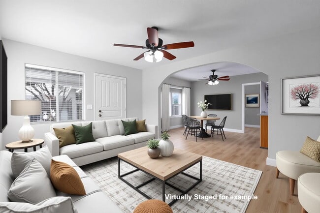 Virtually stage example - 7610 Lansing Dr