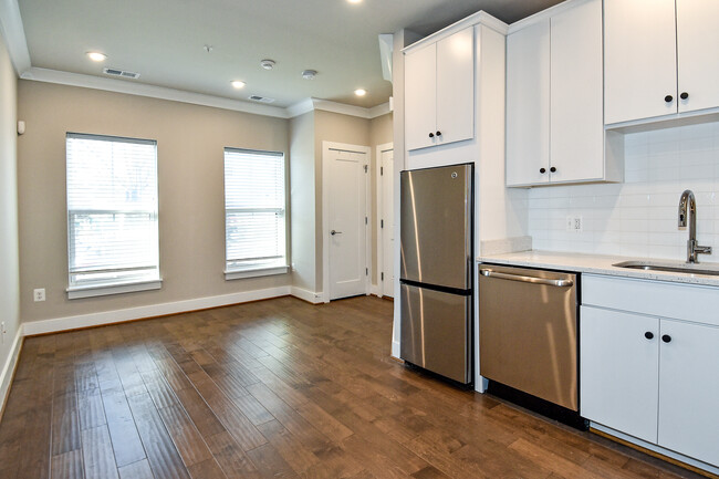 Bright open concept living/dining space - 7227 Georgia Ave NW