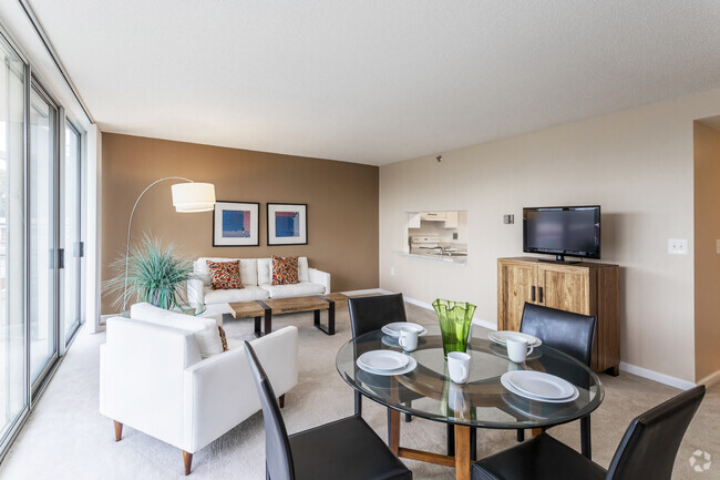 Your new Living Room - Westwood Tower Apartments