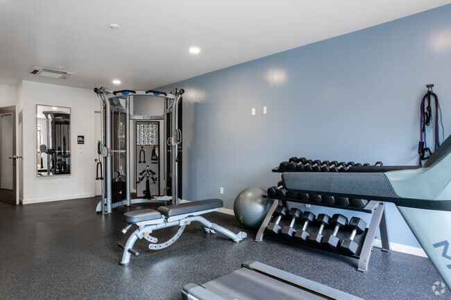 Fitness Center - mResidences Portland Pearl District