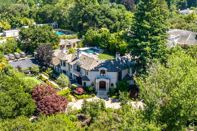 Atherton is home to several large homes.
