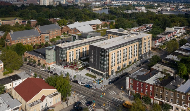 Aerial Photo - Living & Learning Commons