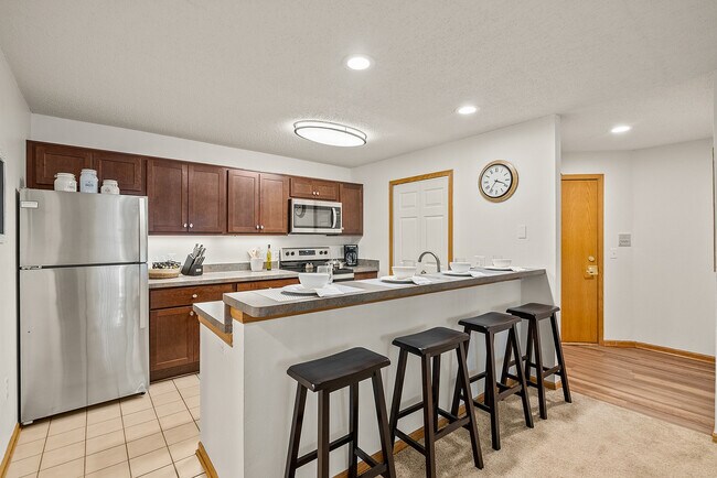 Cocina de los apartamentos Riverwood - Riverwood Apartments