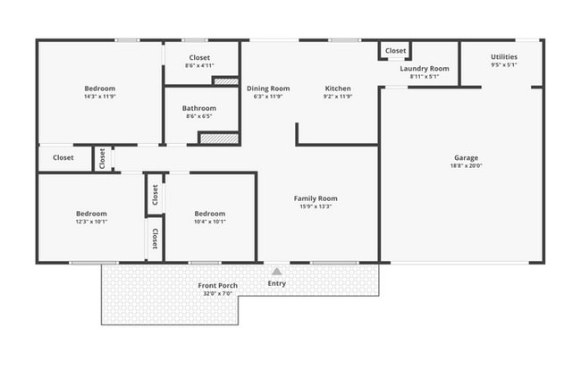 Photo - 3Bed/2Bath House at Cactus/ 39thAve! Ready for Immediate Move-In! -- NO HOA! FULLY REMODELED!