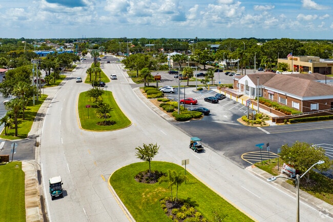 It is not uncommon to see golf carts driving on the local streets.
