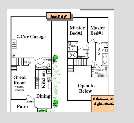 2BR/2.5BA - Lindell Court Townhouses