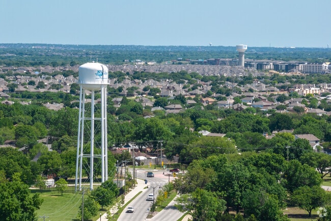 Sachse is a large community with towering trees and many neighborhoods to choose from.