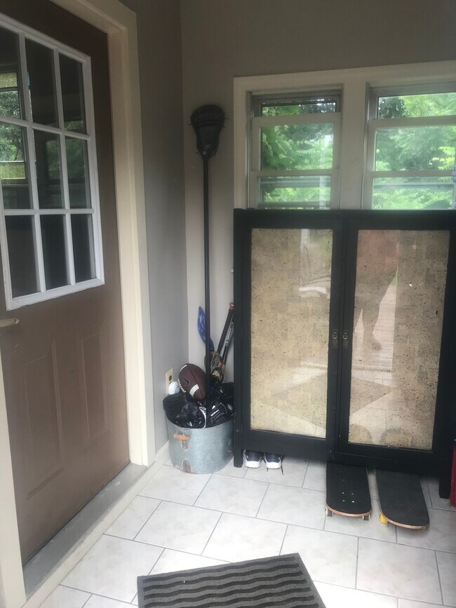 Mud Room at Front Door Entrance - 45 Elmwood Park