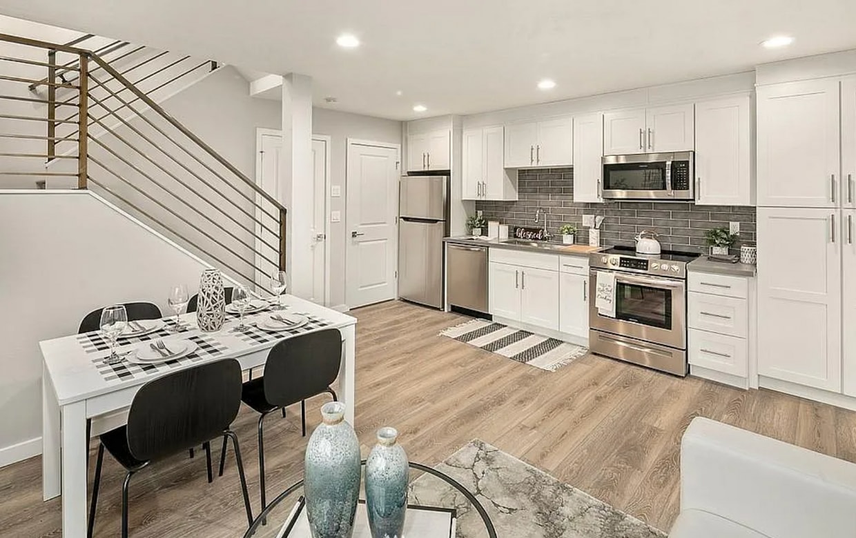Primary Photo - Contemporary 2-Bed Townhome with Rooftop D...