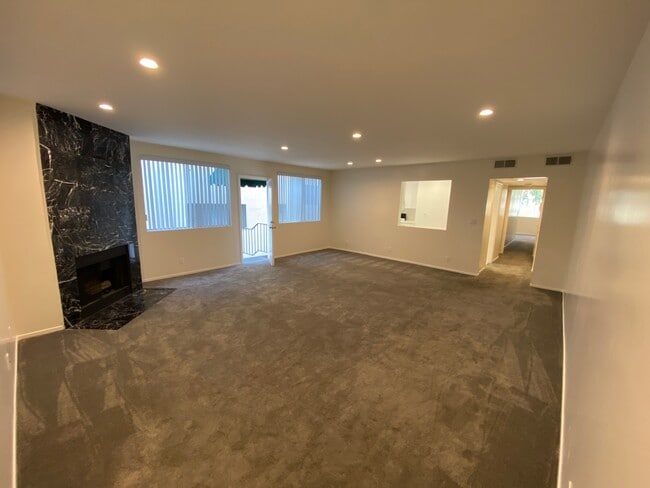 New Recessed Lighting Throughout - Large Remodeled 2x2 Unit with Huge Patio