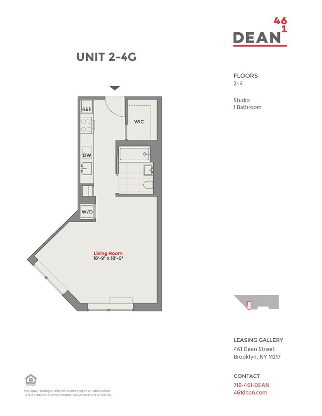 461 Dean Apartments Brooklyn Ny Floorplan 461 Dean