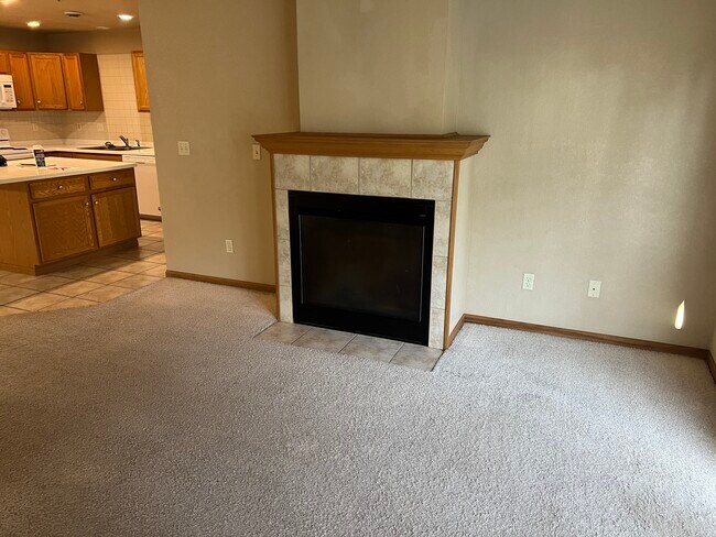 Living Room Fireplace - 220 Helen St