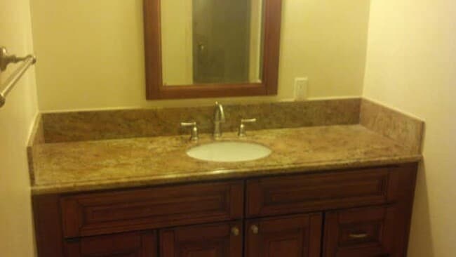 Granite / Travertine in Bathrroms - 1349 Shadow Ln