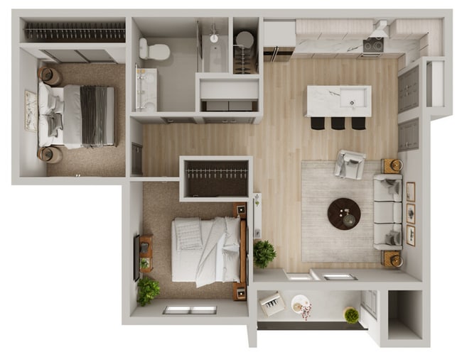 Interior Photo - The Belfair View Apartments