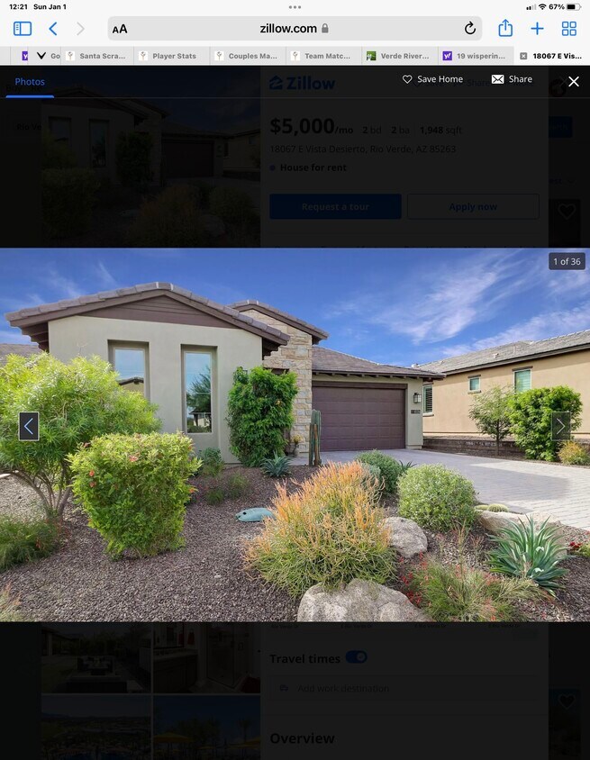 18067 E Vista Desierto, Rio Verde, AZ 85263 House Rental in Rio Verde