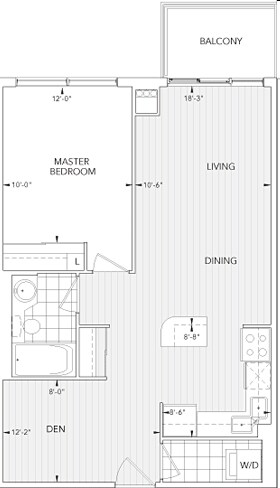 1 chambre/1 salle de bain - Circa