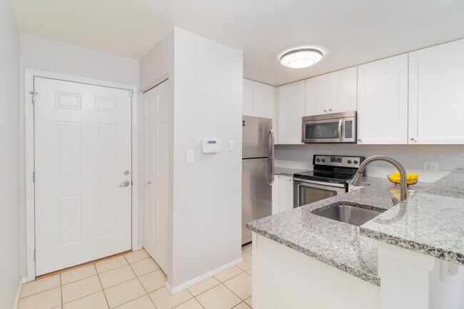 Kitchen and front door - 3535 28th St