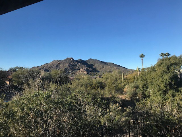 view from the bedrooms - 7542 E Carefree Dr