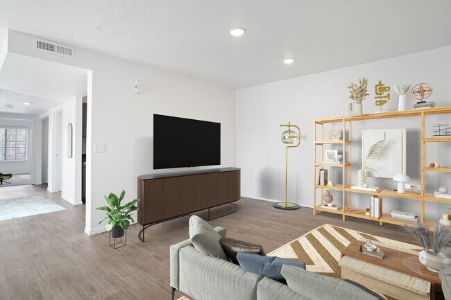 Sala de estar - Shoreline North Salt Lake Apartments