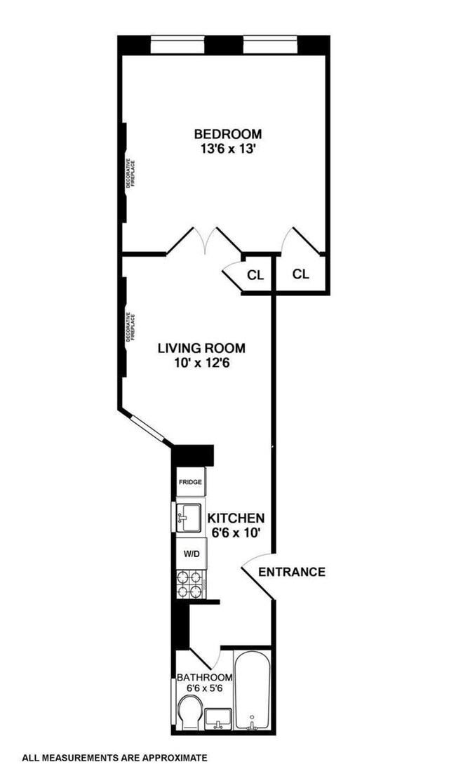 Plano de planta - 207 East 14th Street