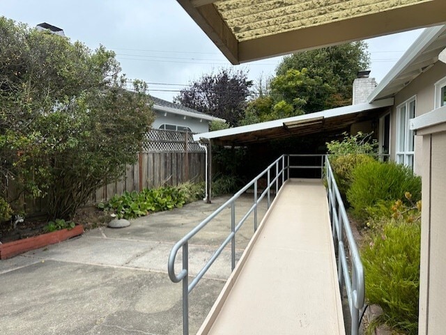 Ramp to front door - 2650 Fleetwood Dr