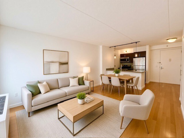 Sala de estar / Cocina - 555 W 23rd St