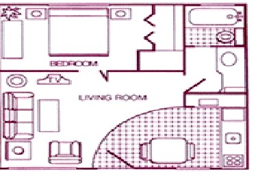 1HAB/1BA - Scottsdale Suites Apartments