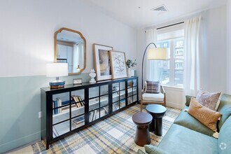 Studio - 575SF - Living Room - Ironworks on Fox