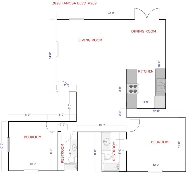 Building Photo - 2828 Famosa Blvd