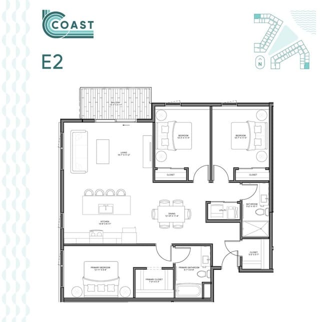 Interior Photo - COAST at Lakeshore Commons