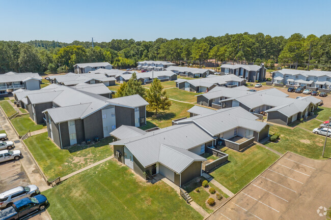 Aerial Photo - Pines Apartments
