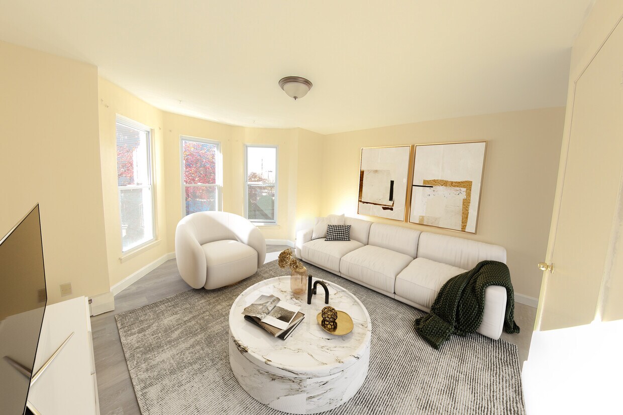 2 BR Living Room - Gorman Avenue