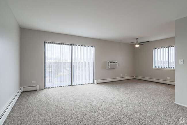 2 BR, 2 BA - Living Room - ReNew Aurora